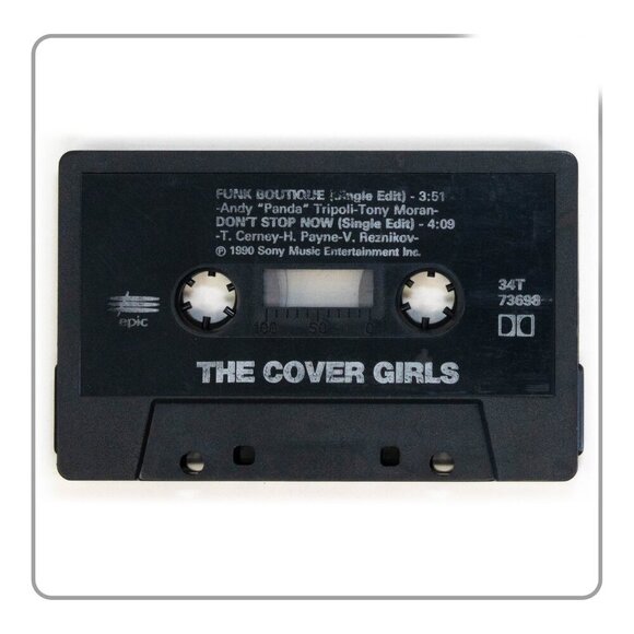 The Cover Girls-SINGLE 1990 - Audio Tape Cassette - Picture 2 of 2
